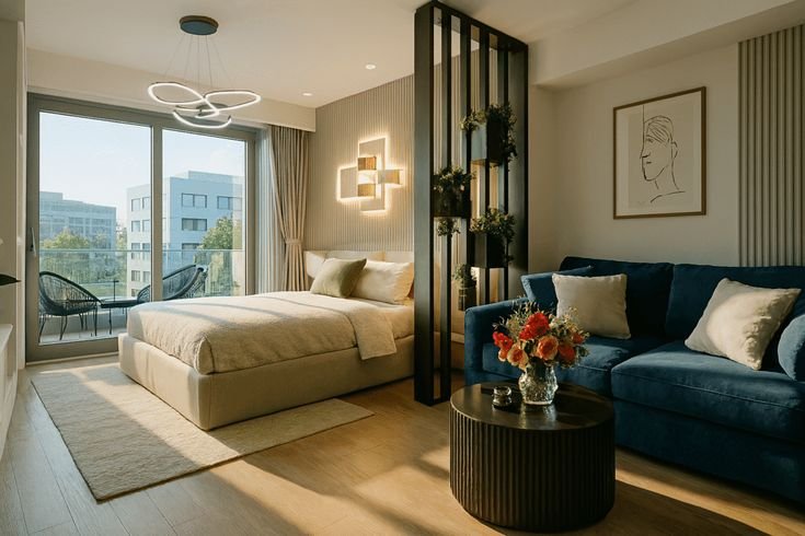 Small Space Magic_ 50 Studio Apartment Design Ideas #13